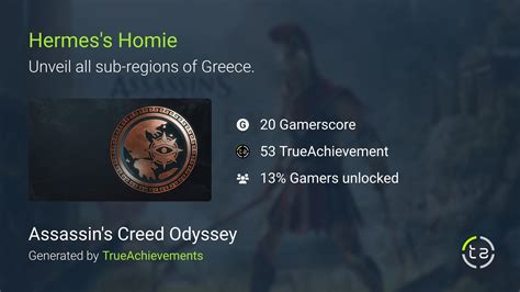 handlanger van hermes|Hermes's Homie achievement in AC Odyssey.